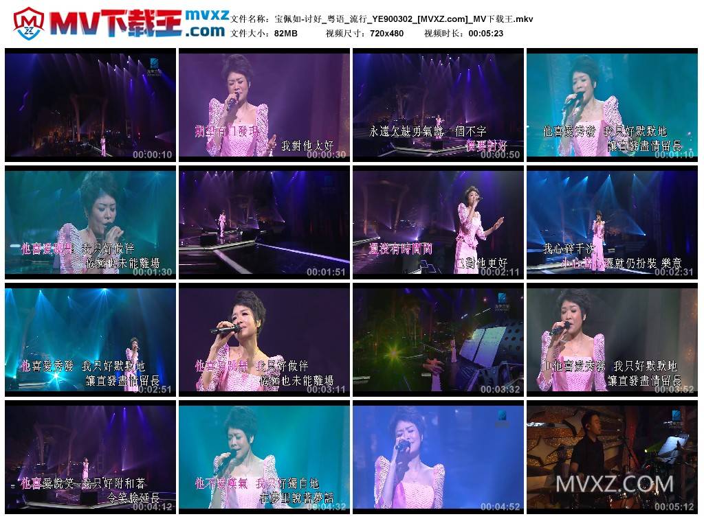 宝佩如-讨好_粤语_流行_YE900302